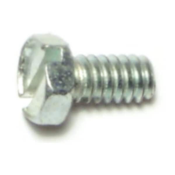 Midwest Fastener #10-24 x 3/8 in Slotted Hex Machine Screw, Zinc Plated Steel, 40 PK 65561 - main